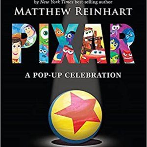 Book Disney Pixar: A Pop-Up Celebration Matthew Reinhart Brand New RARE